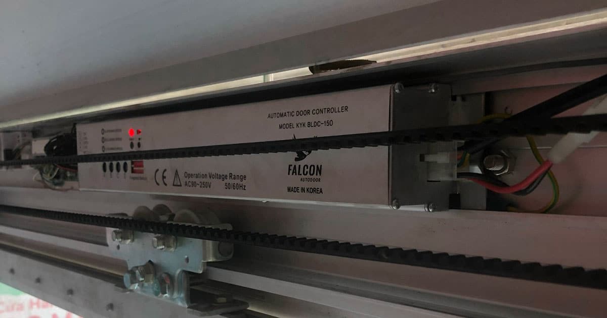 Lỗi cửa kính lùa tự động FALCON BLDC 150